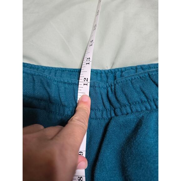 Nike small men's emerald green jogger style sweatpants - Picture 7 of 8